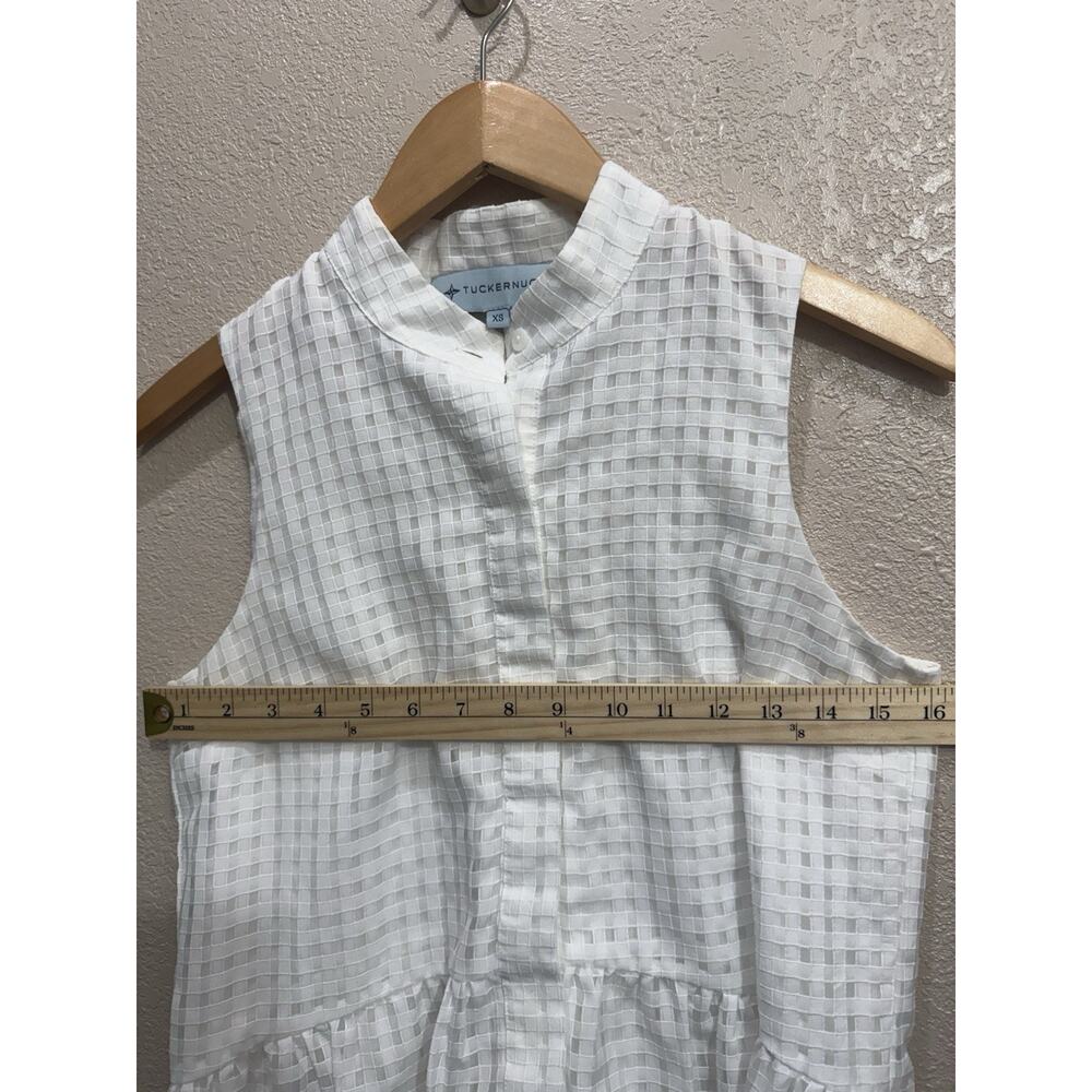 Tuckernuck White Sleeveless Mini Dress - Picture 6 of 6